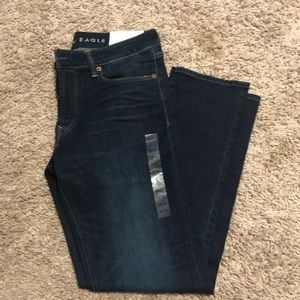 AE slim straight brand new jeans. 32/32
